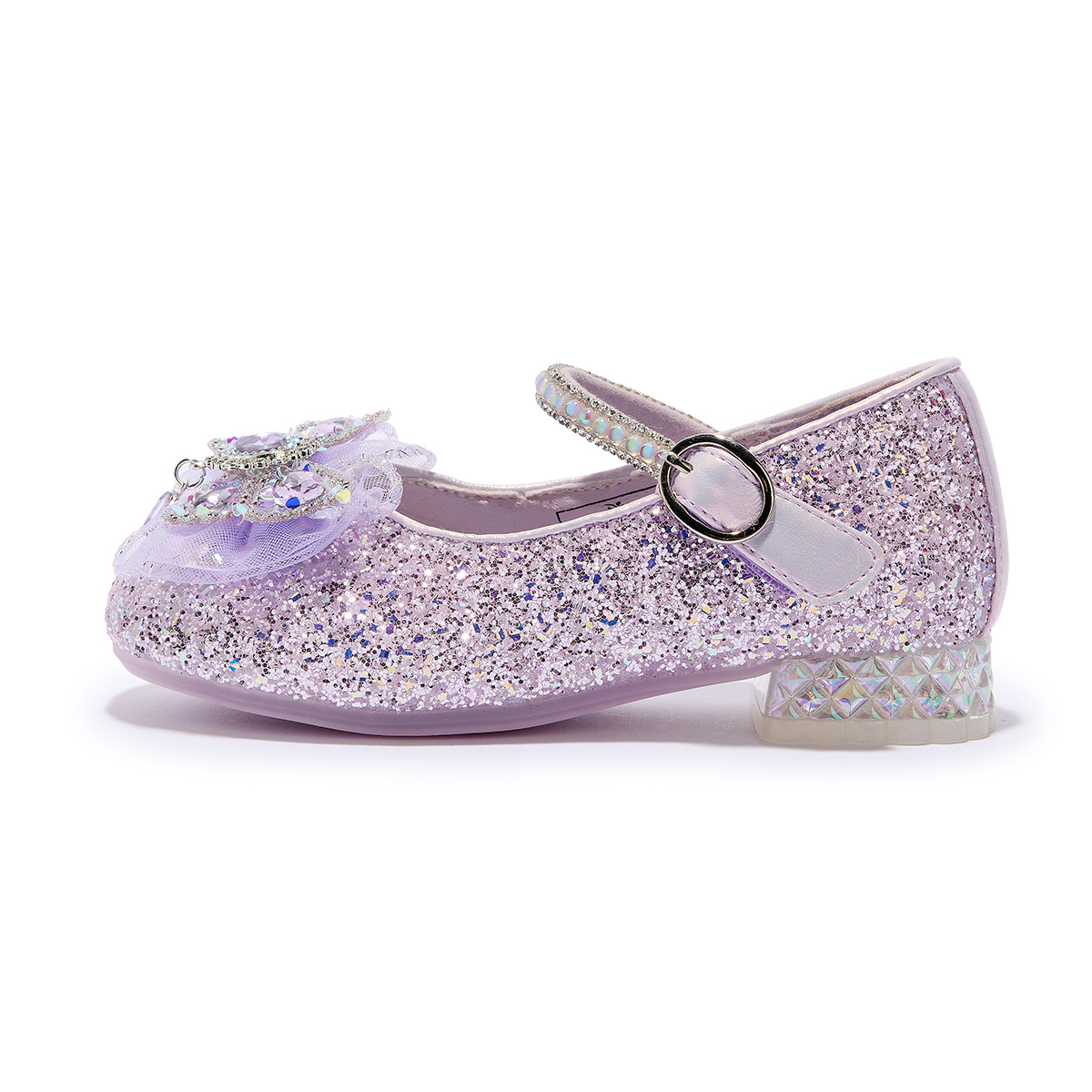 

Нескользящие противоударные устойчивые к истиранию низкие детские кожаные ботинки для детей от 3 до 7 лет Disney, фиолетовый