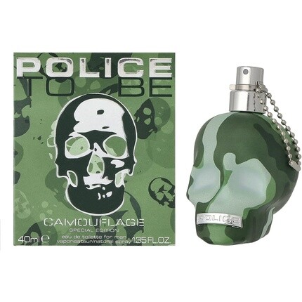 

Police To Be Camouflage Eau De Toilette For Men 40ml 771242 Wood