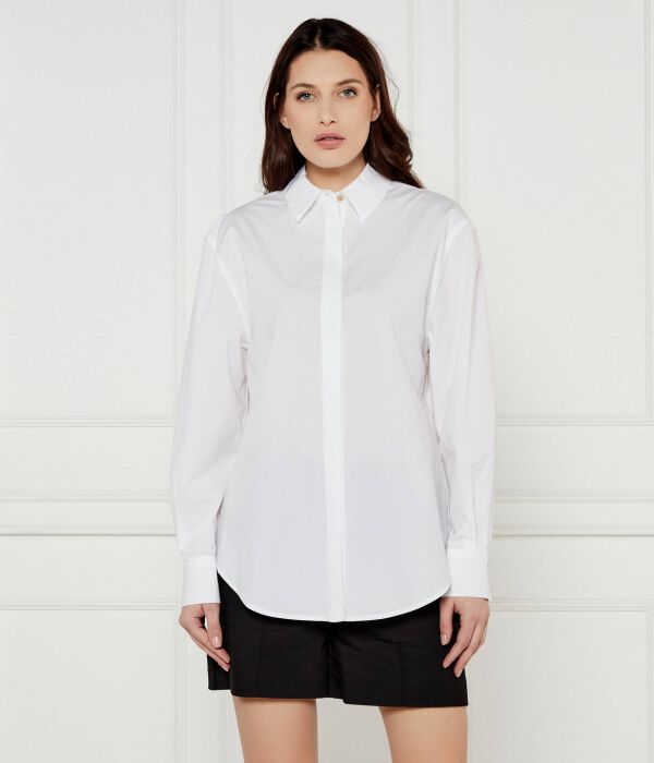 

Рубашка чистая. Oversize fit Marciano Guess, белый