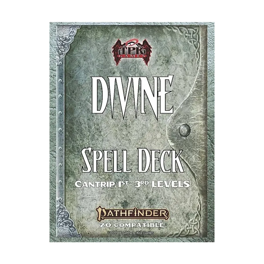 

Колода Божественных Заклинаний - Заговоры-3-й уровень, Pathfinder 2E Spell Decks (Total Party Kill Games)