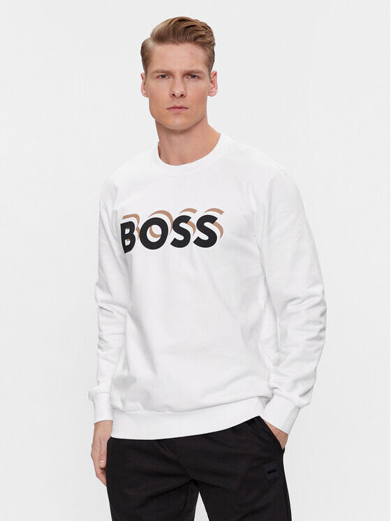 

Толстовка обычного кроя Boss, белый