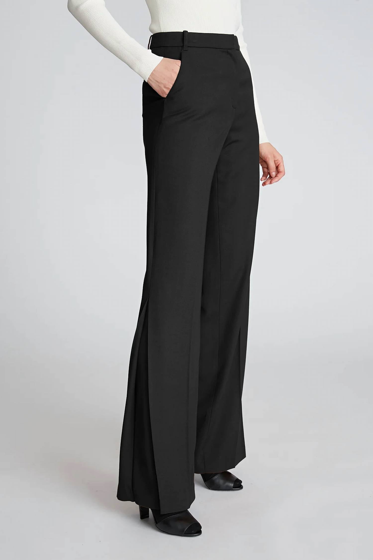 

Брюки Aubrie черного цвета HALSTON HERITAGE