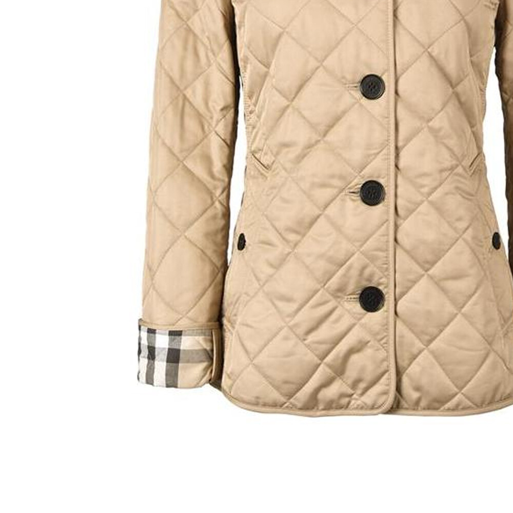 Куртка женская Burberry Diamond, песочный — фото 4