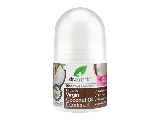 

Доктор Органический шариковый дезодорант с кокосовым маслом, 50 мл., Dr.Organic