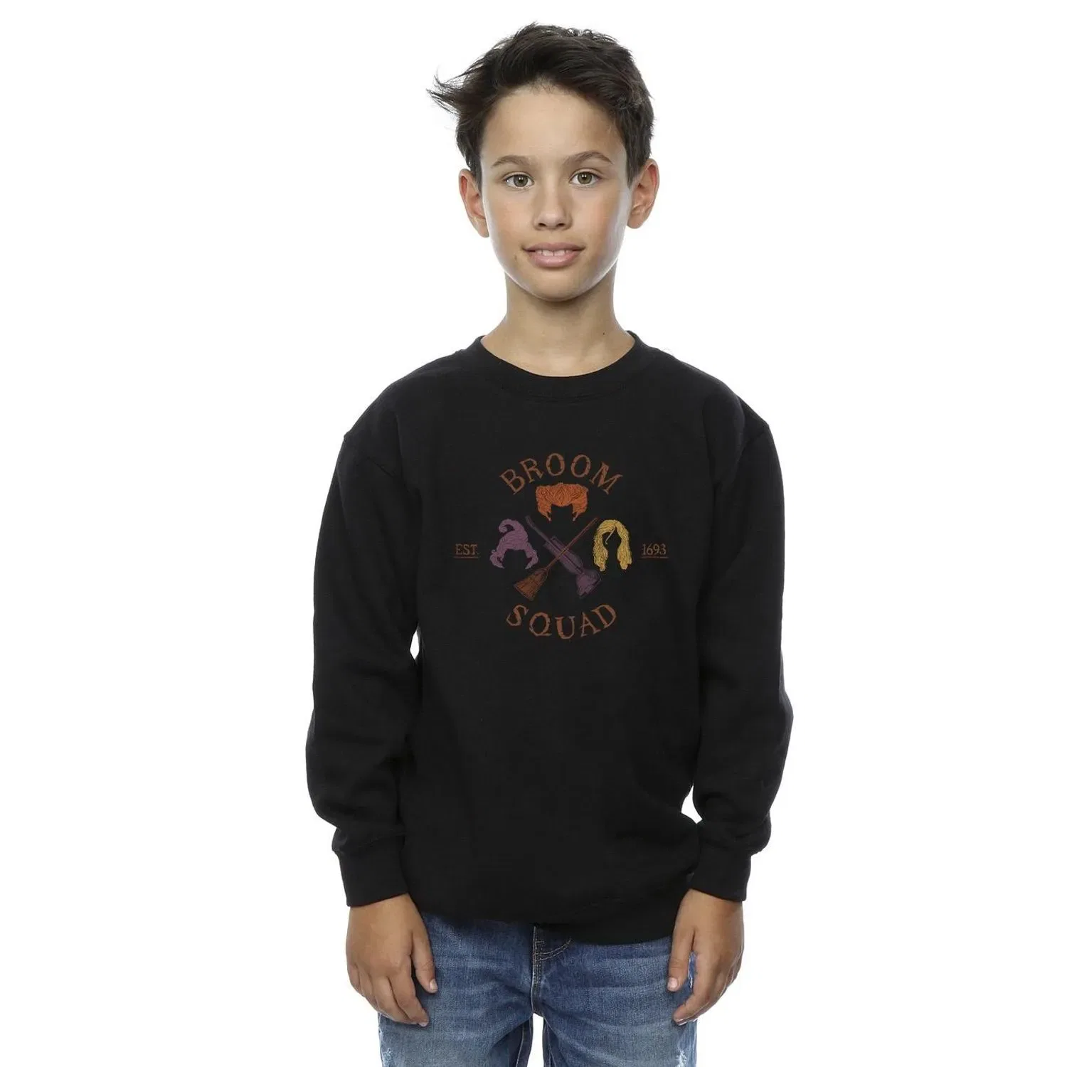 Худи Hocus Pocus Broom Squad 93 Disney, черный