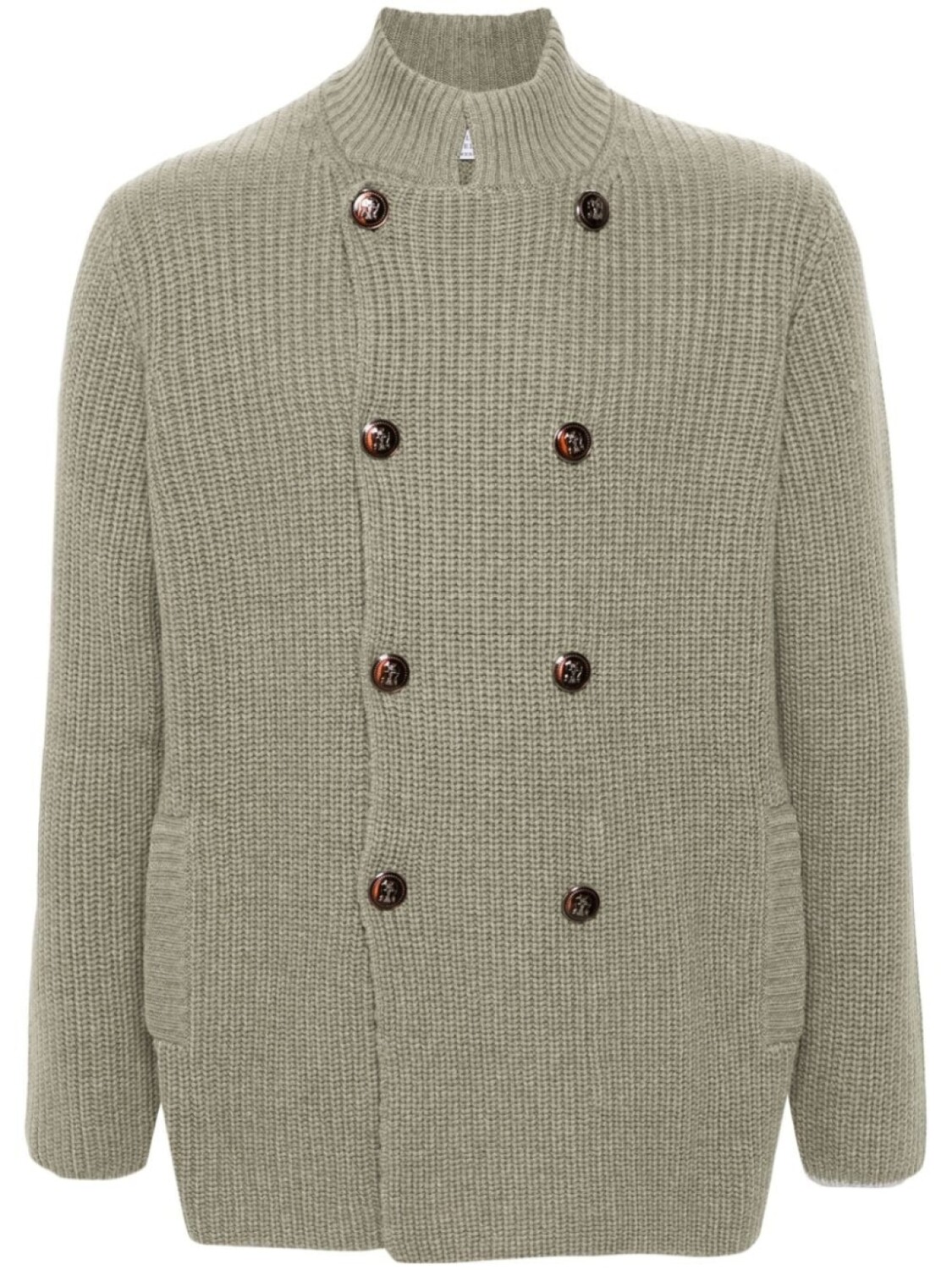 

Brunello Cucinelli вязаный кардиган, серый
