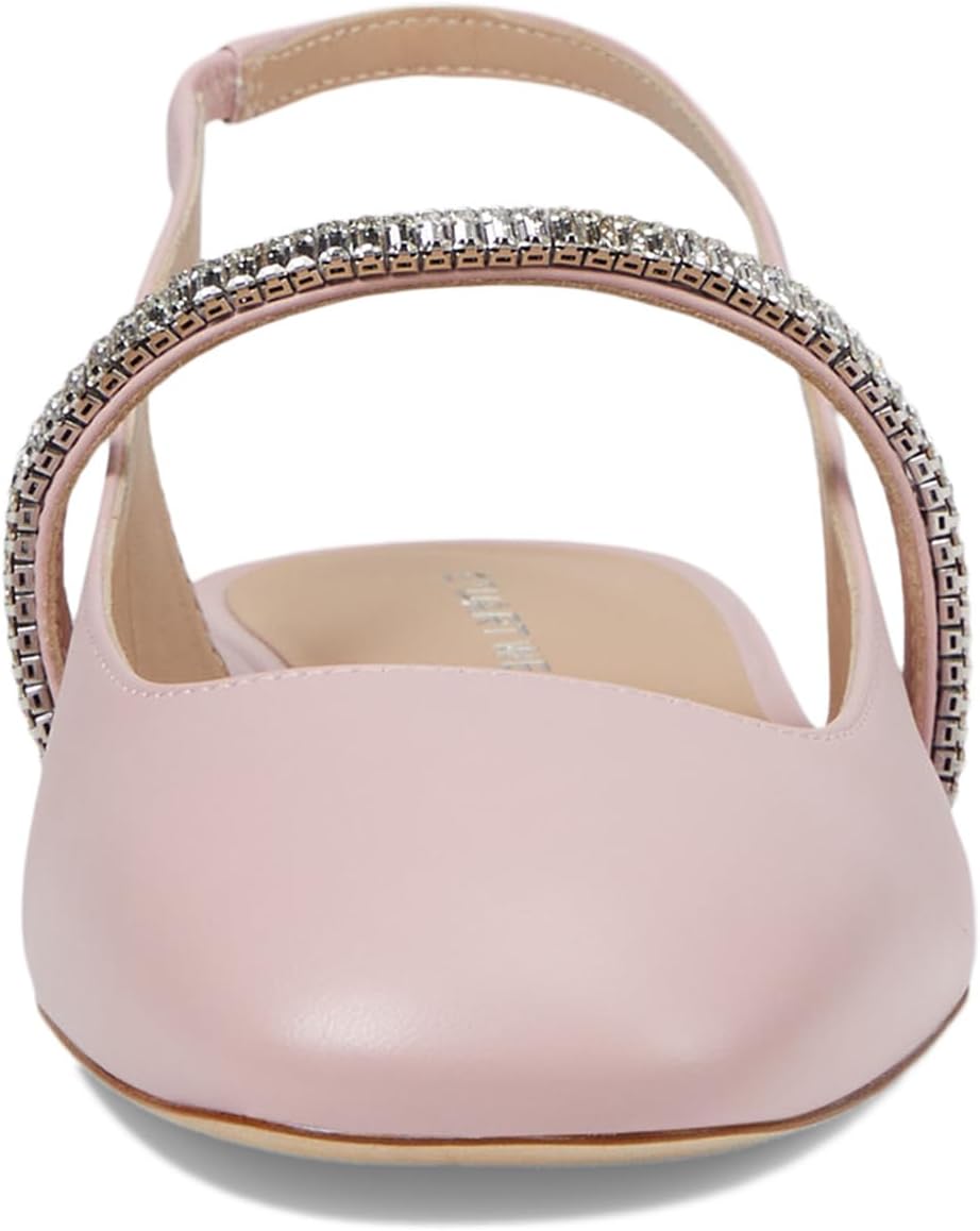 Балетки Stuart Weitzman Stefanie Slingback Flat, цвет Ballet/Clear — фото 2