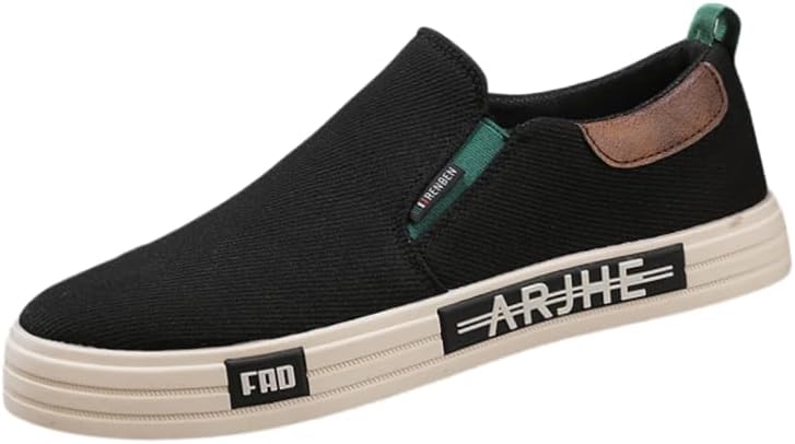 

Мужские спортивные кроссовки для бега - дышащие, легкие и с нескользящей мягкой подошвой для комфорта в течение всего дня Hoalox, черный