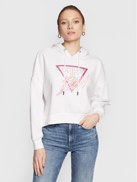 

Толстовка обычного кроя Guess, белый