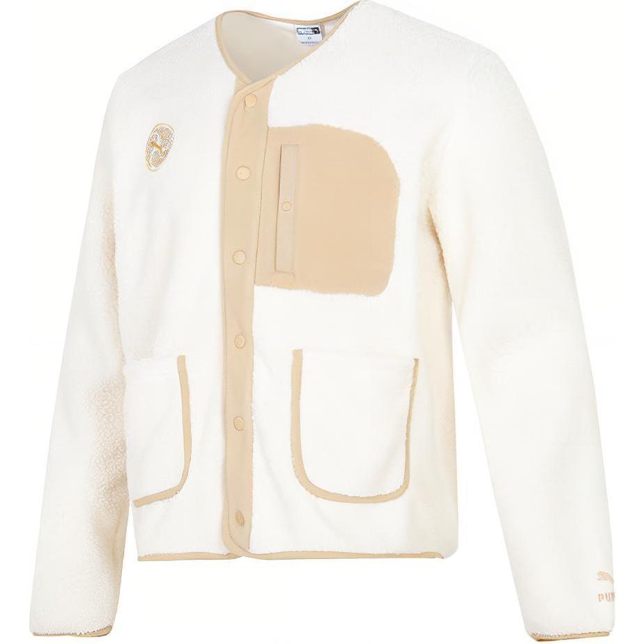 

PUMA Вельветовая куртка мужская экрю, Ecru