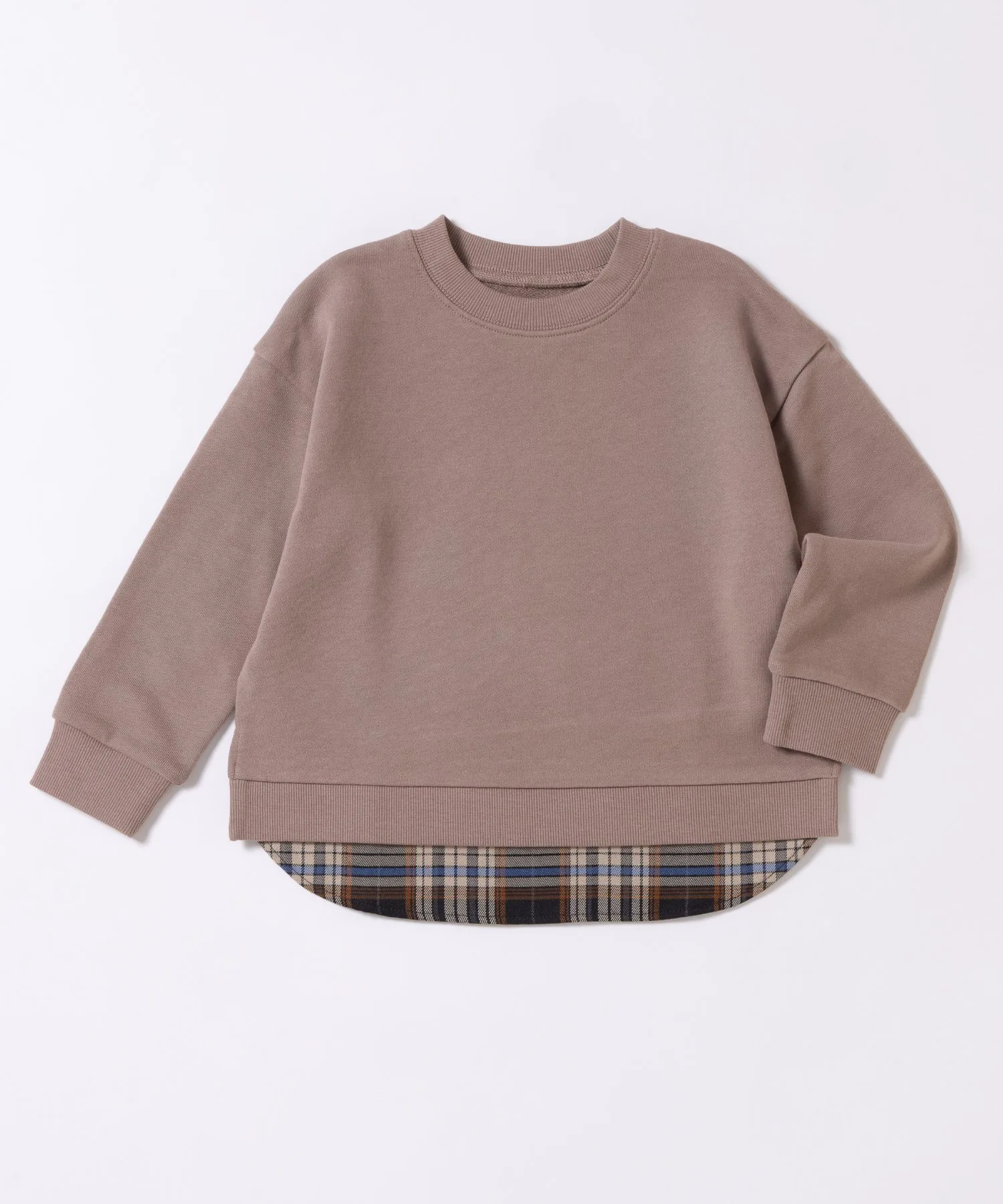 Дизайнерская толстовка с асимметричным низом Ever Closet, Mocha — фото 4