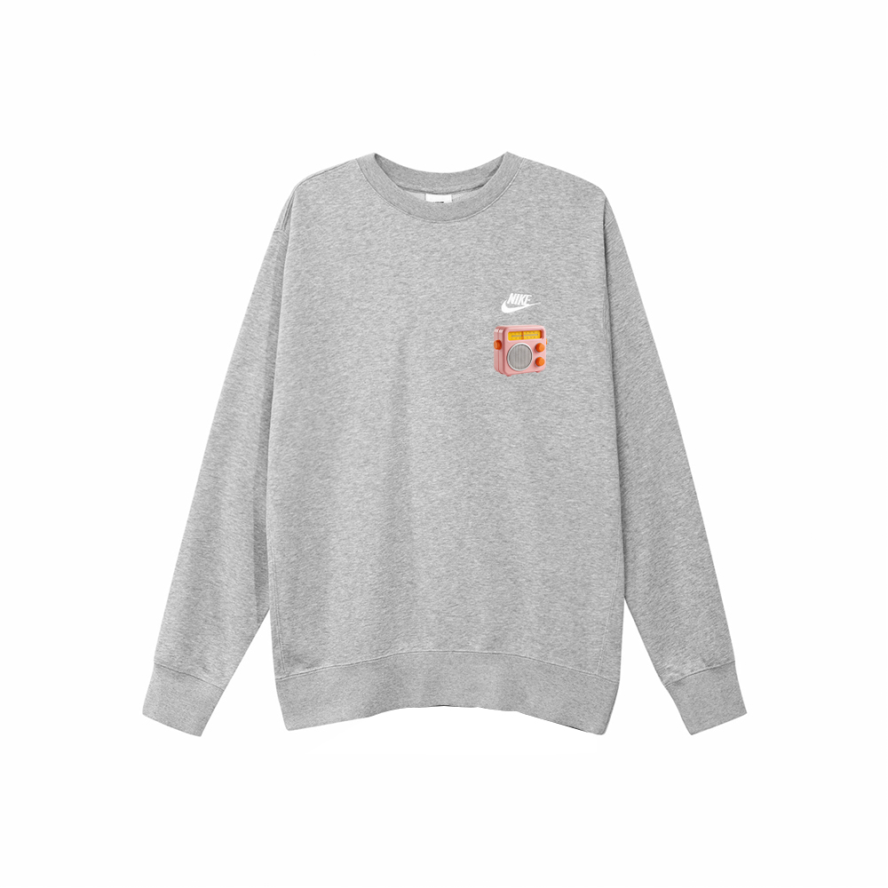 

Спортивный свитшот Club для мужчин Nike, серый