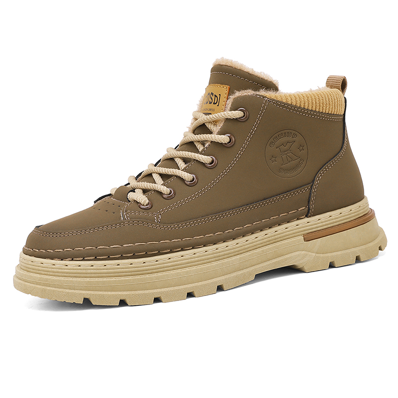 

TONYBEAR Мужские противоскользящие зимние ботинки Balance Short цвета хаки, цвет Khaki