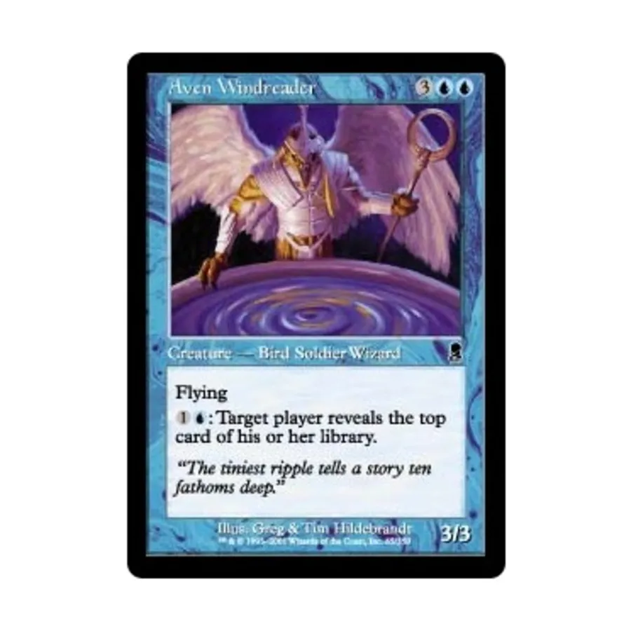 

CCG Авен Читатель Ветра (К), MTG - Odyssey