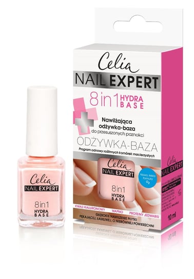 

Увлажняющий кондиционер-база для ногтей 8в1, 10 мл Celia, Nail Expert