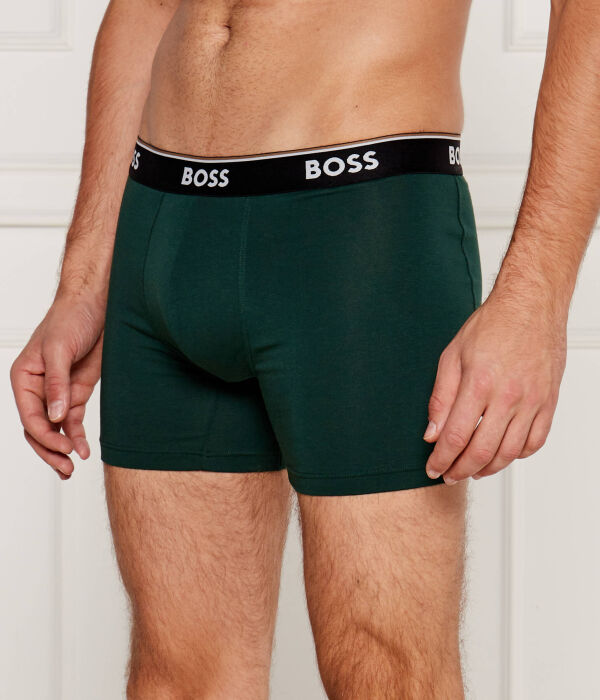 

Комплект боксеров Boss с логотипом на поясе, 3 штуки