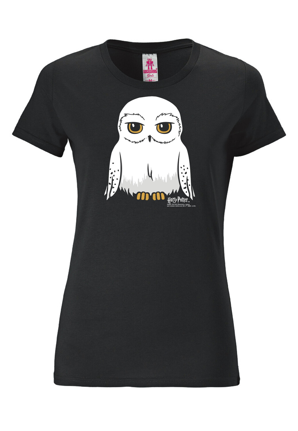 

Футболка Logoshirt Harry Potter Hedwig, черный