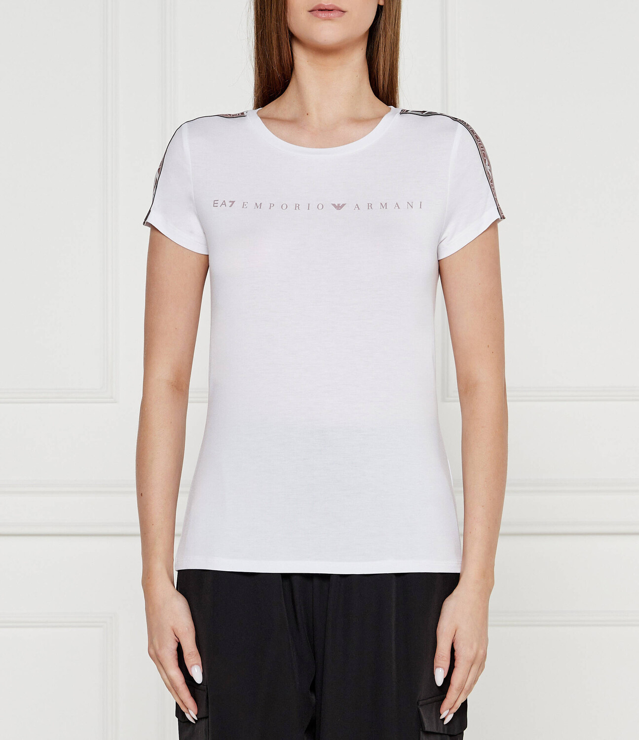 

Футболка EA7 Slim Fit, белый