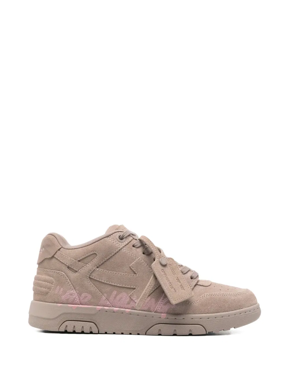 Замшевые кроссовки Arrow Off-White, нейтральный
