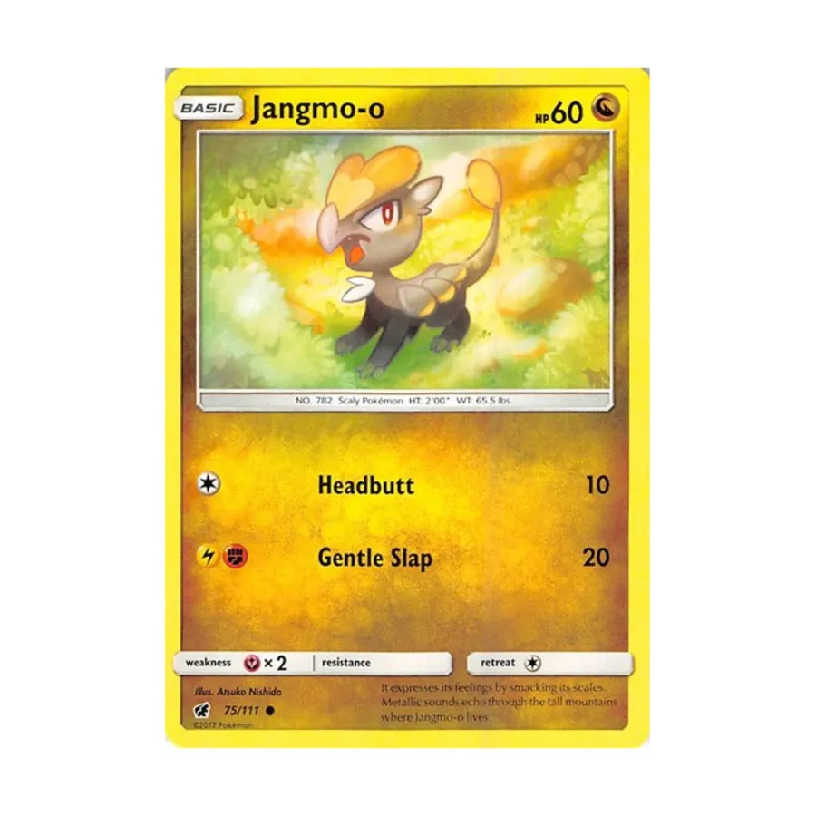 

CCG Чанмо-о (К) #75, Pokemon - Sun & Moon - Crimson Invasion - Singles