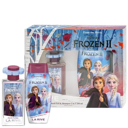 Disney Frozen - The Ice Queen - Парфюмированная вода в подарочной упаковке 50 мл и гель для душа 250 мл, La Rive — фото 2