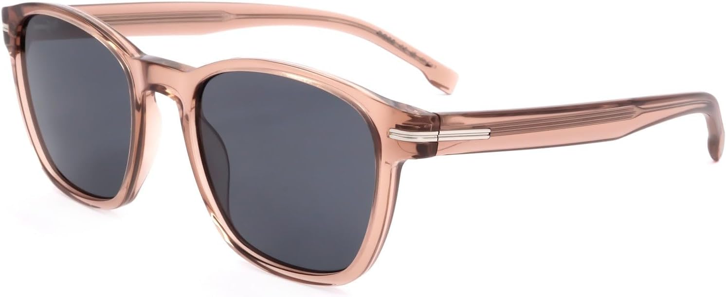 

HUGO BOSS мужские современные солнцезащитные очки, 35J/Ir Pink