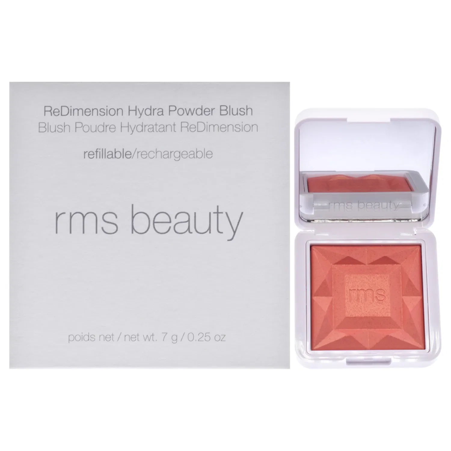 Румяна ReDimension Hydra Powder Blush - Mai Tai от RMS Beauty для женщин - 0,25 унции (многоразовый блок)