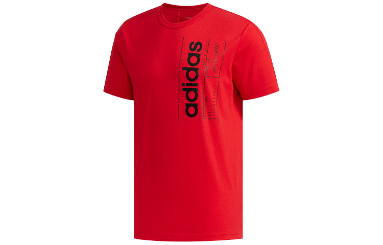 

Футболка мужская светло-алая Adidas