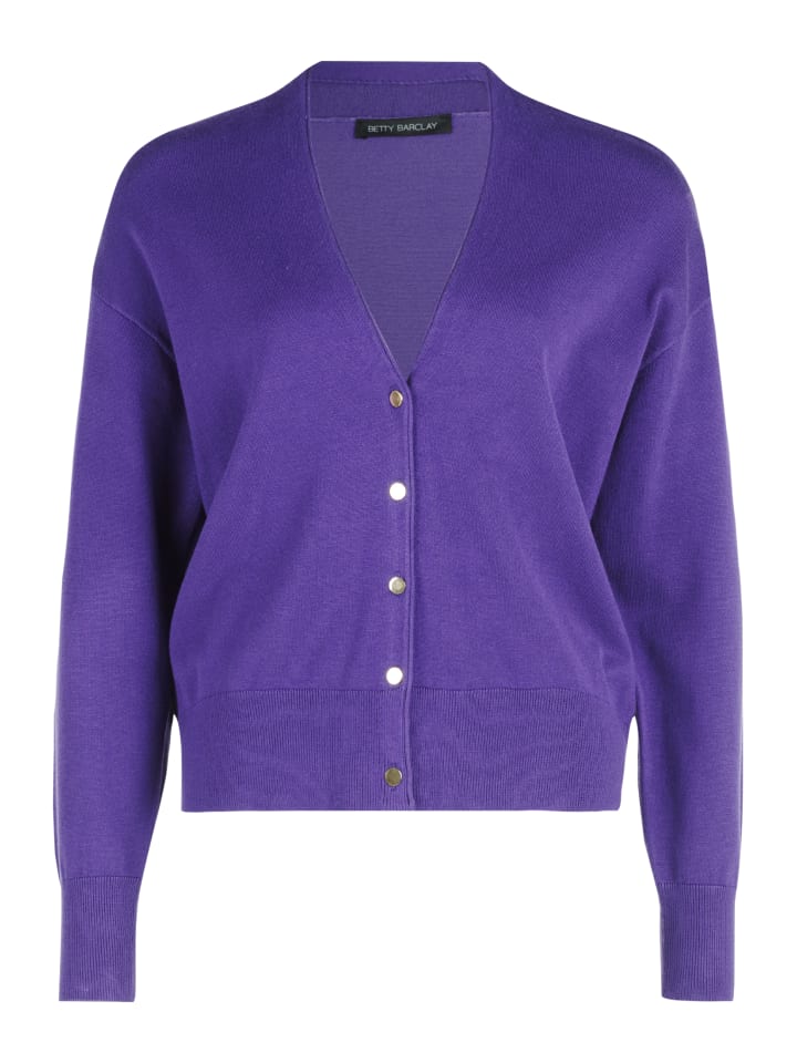 

Кардиган Betty Barclay Feinstrickjacke, цвет blue violet