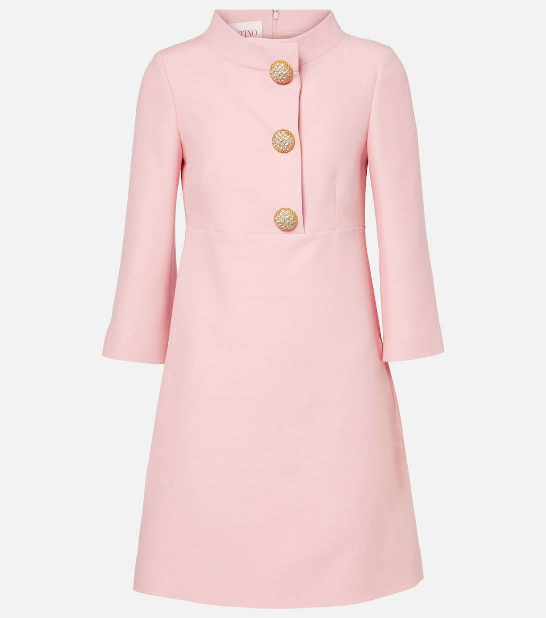 

Мини-платье с декором Crepe Couture Valentino, Pale Rose