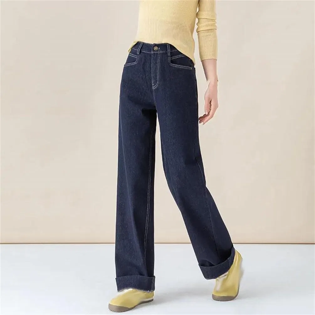 Джинсы свободные Women's American Loose, Denim Blue — фото 3
