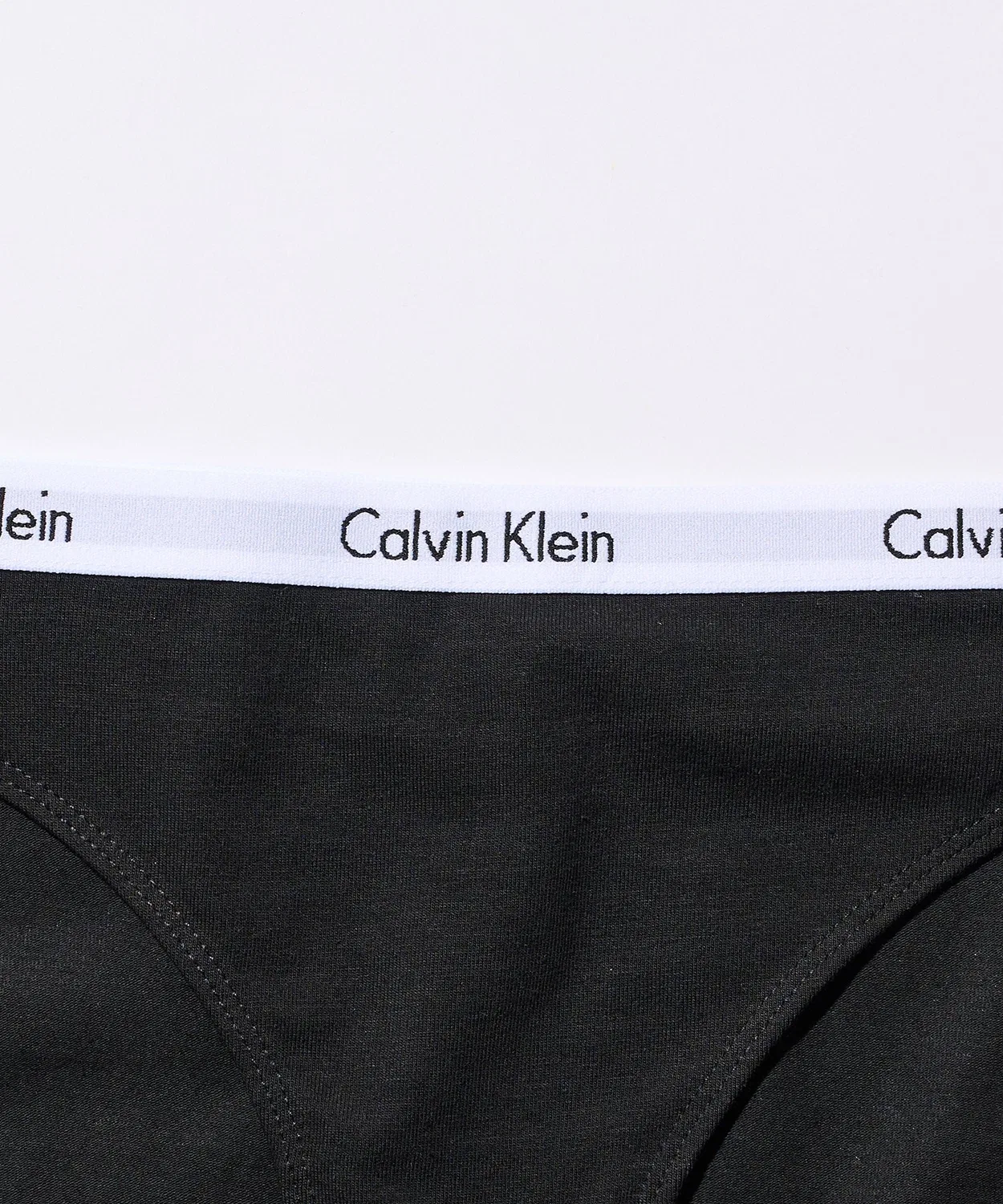 Набор трусов Calvin Klein 3 шт. хлопок черный — фото 4
