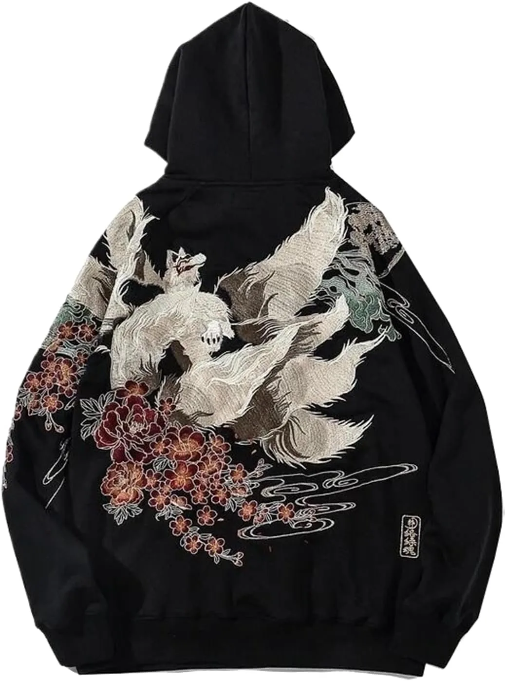 

Худи в японском стиле с вышивкой Harajuku FSSNHQHCJ