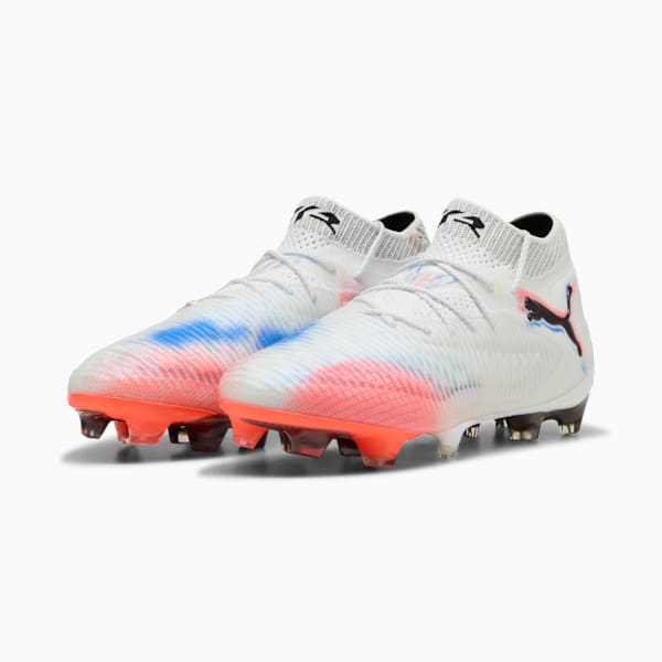 Женские бутсы для игры в футбол на твердом грунте Future 8 Ultimate Puma, белый — фото 2