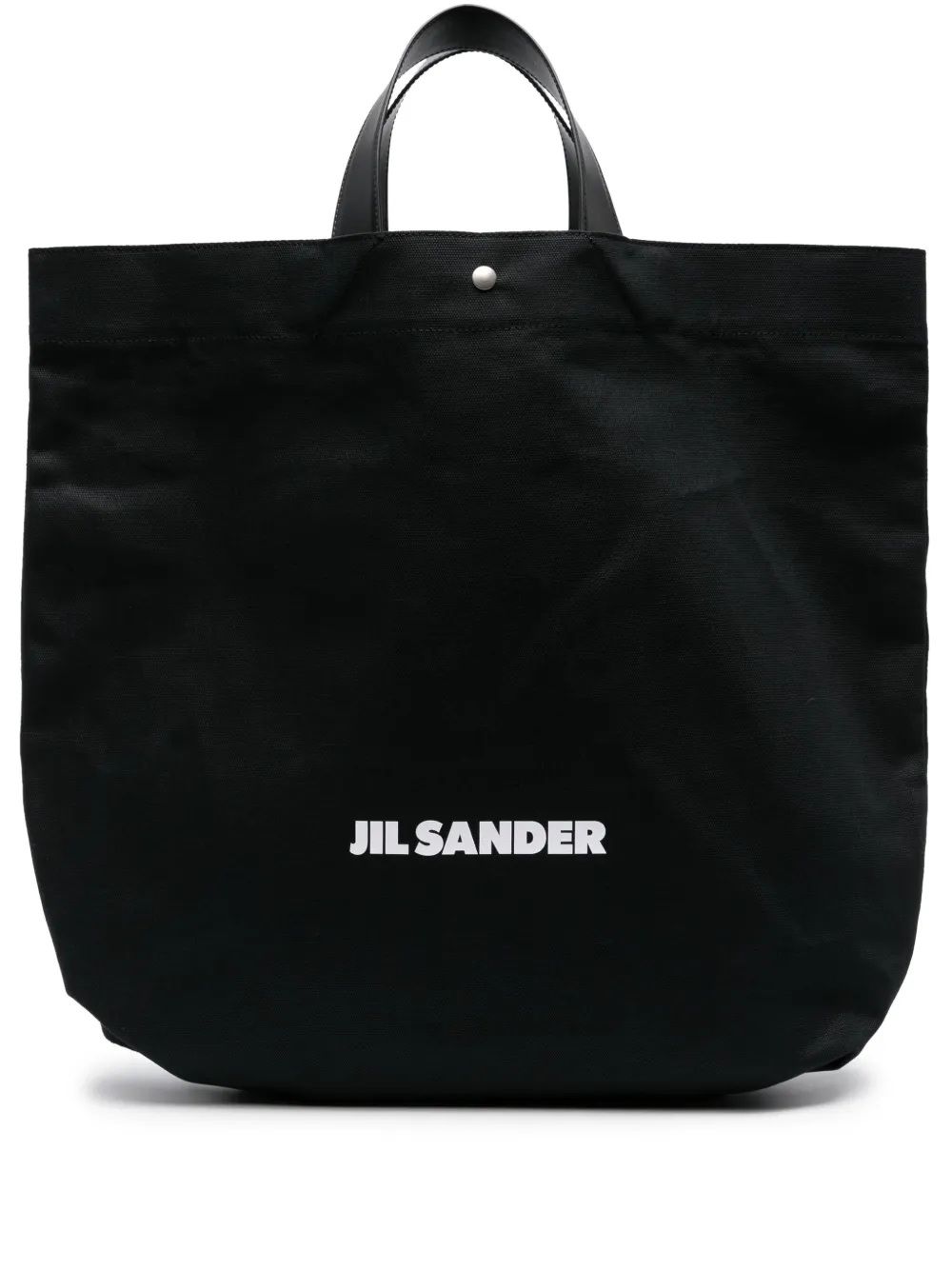 

Сумка-тоут Book из канваса JIL SANDER, черный