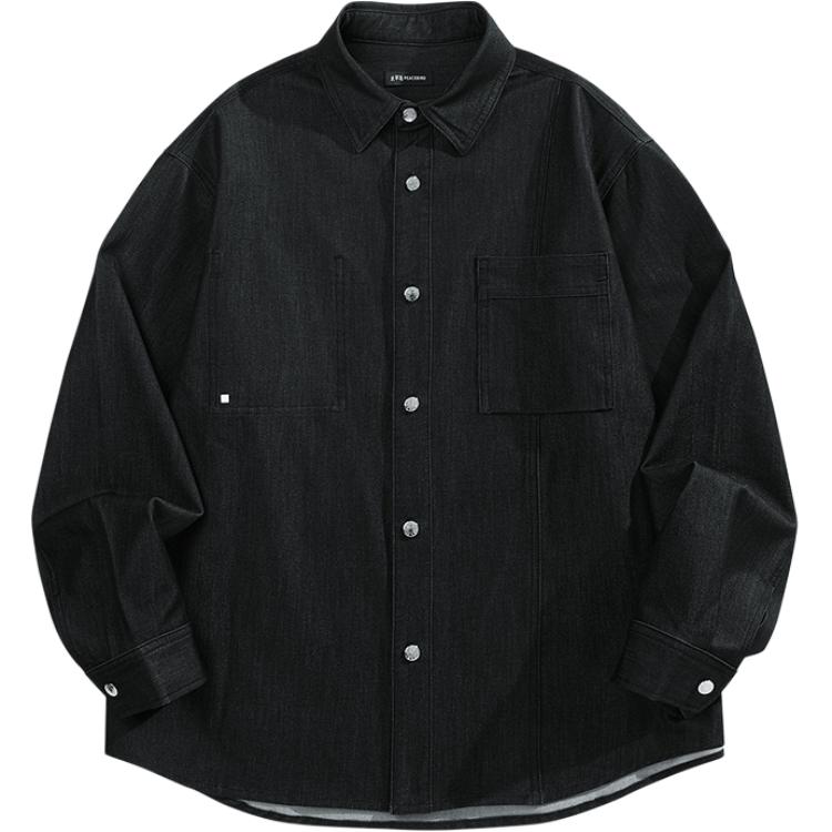 

Повседневная рубашка мужская PEACEBIRD MEN, черный, batch 1