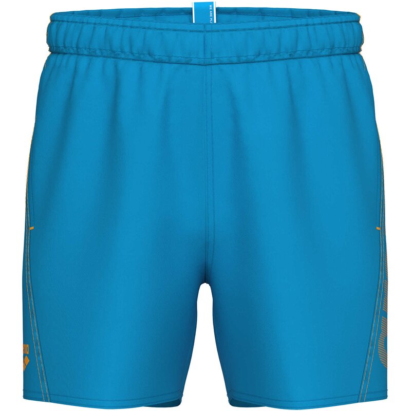 

Логотип шорт для плавания с основами jr boxer r Arena, бирюзовый