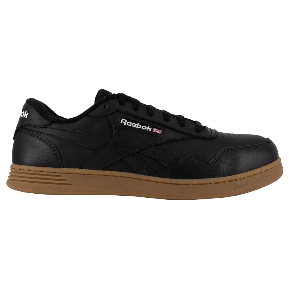 Кроссовки для работы с композитным носком Reebok Work Club Memt, black/gum — фото 2