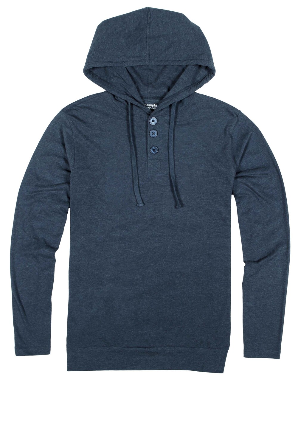 

Толстовка Lounge Henley Unsimply Stitched, цвет Heather Blue