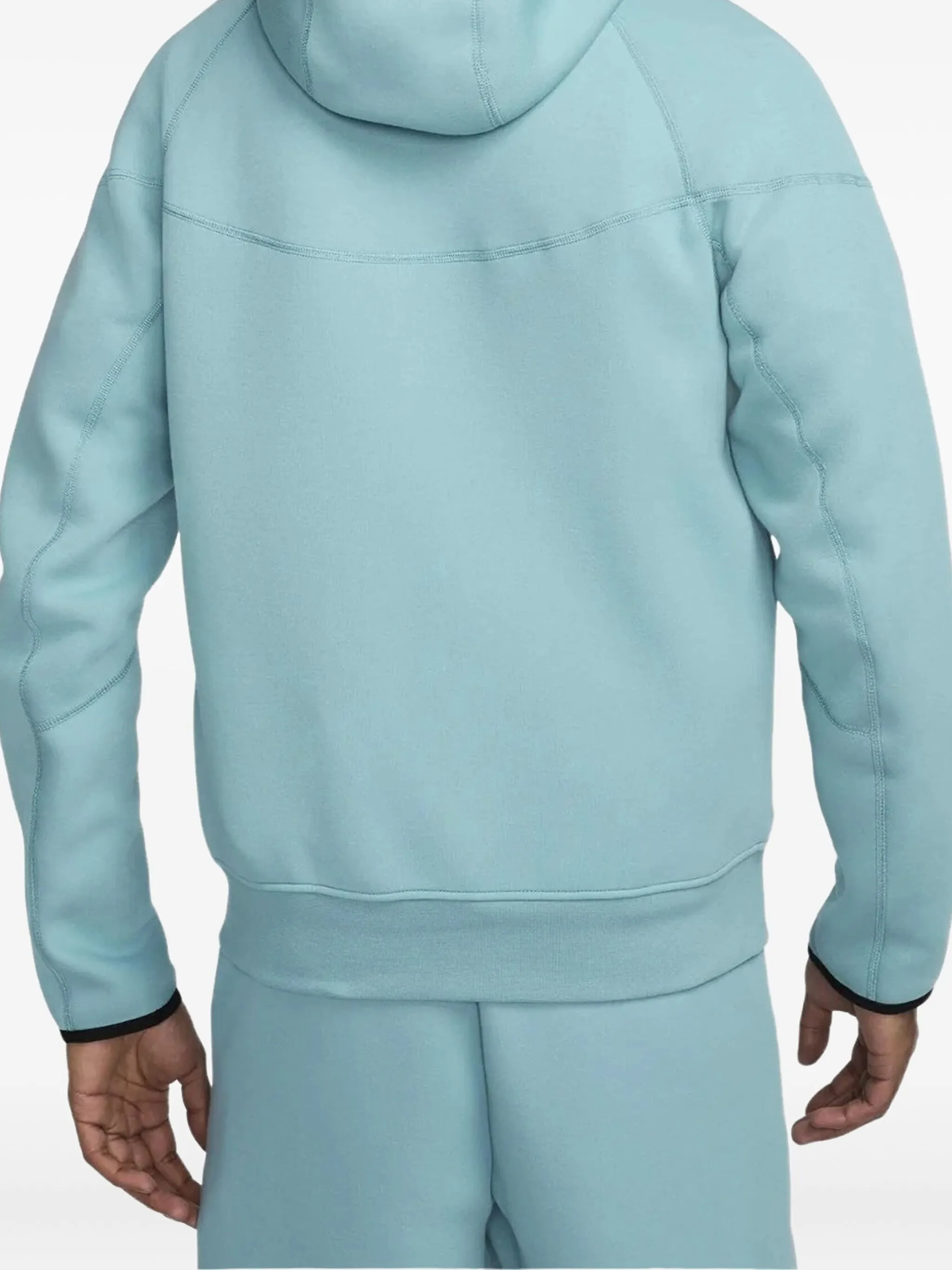 Худи Tech Fleece на молнии Nike, синий — фото 2
