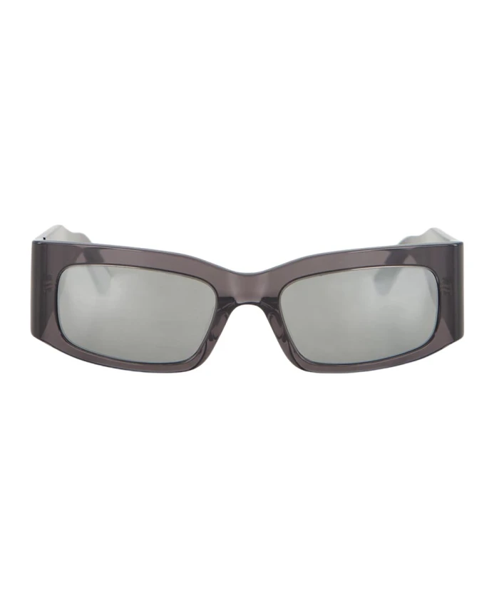 

Прямоугольные бумажные солнцезащитные очки Balenciaga, серый