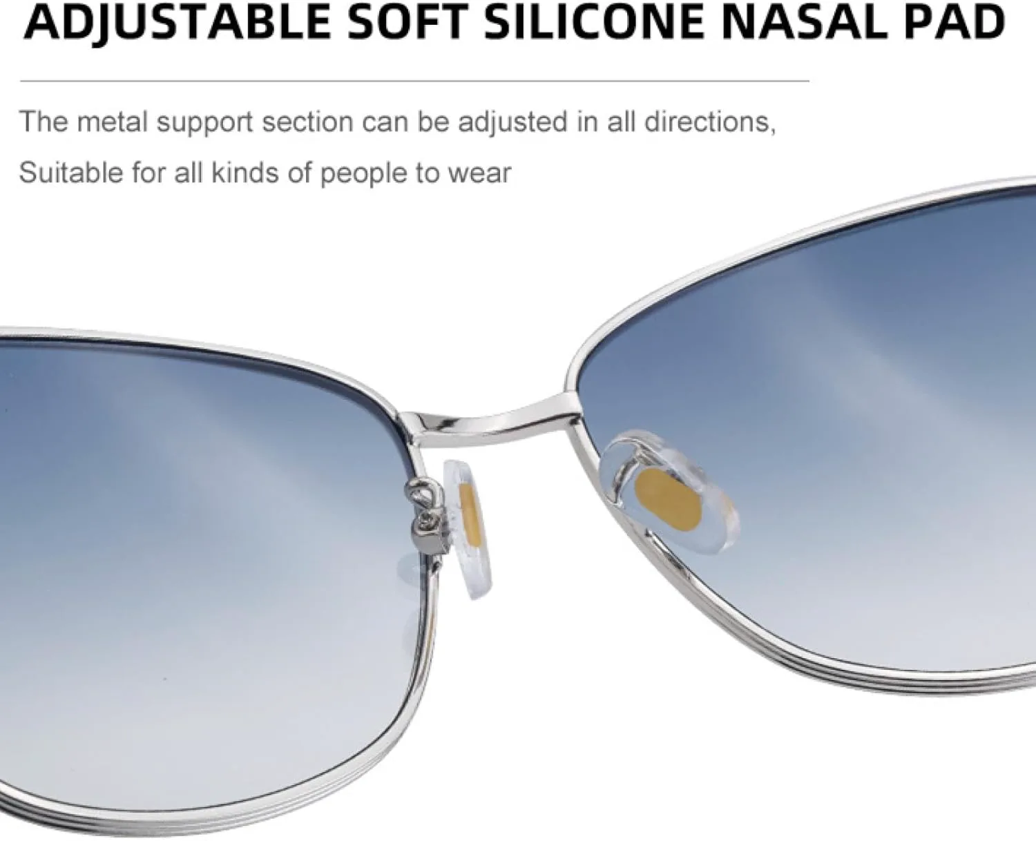 

Крупные солнцезащитные очки «кошачий глаз» для женщин и мужчин, роскошная металлическая оправа, модные, с защитой от УФ-излучения UV400 TVTBBVV, C4silverblue