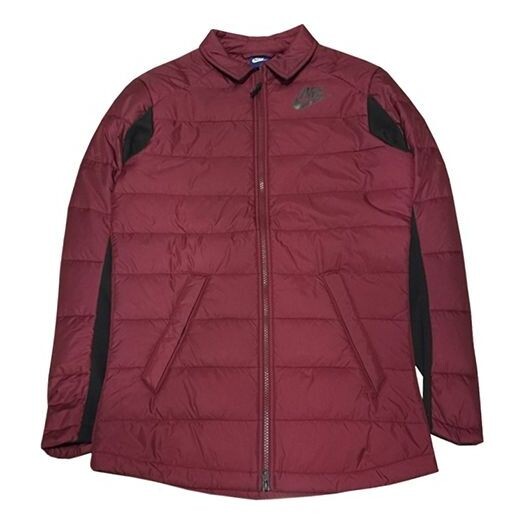 

Куртка men's sports warm woven cotton jacket red Nike, красный