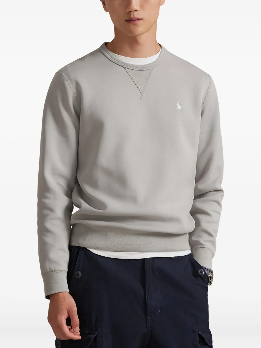 Толстовка с длинными рукавами Polo Ralph Lauren, серый — фото 3