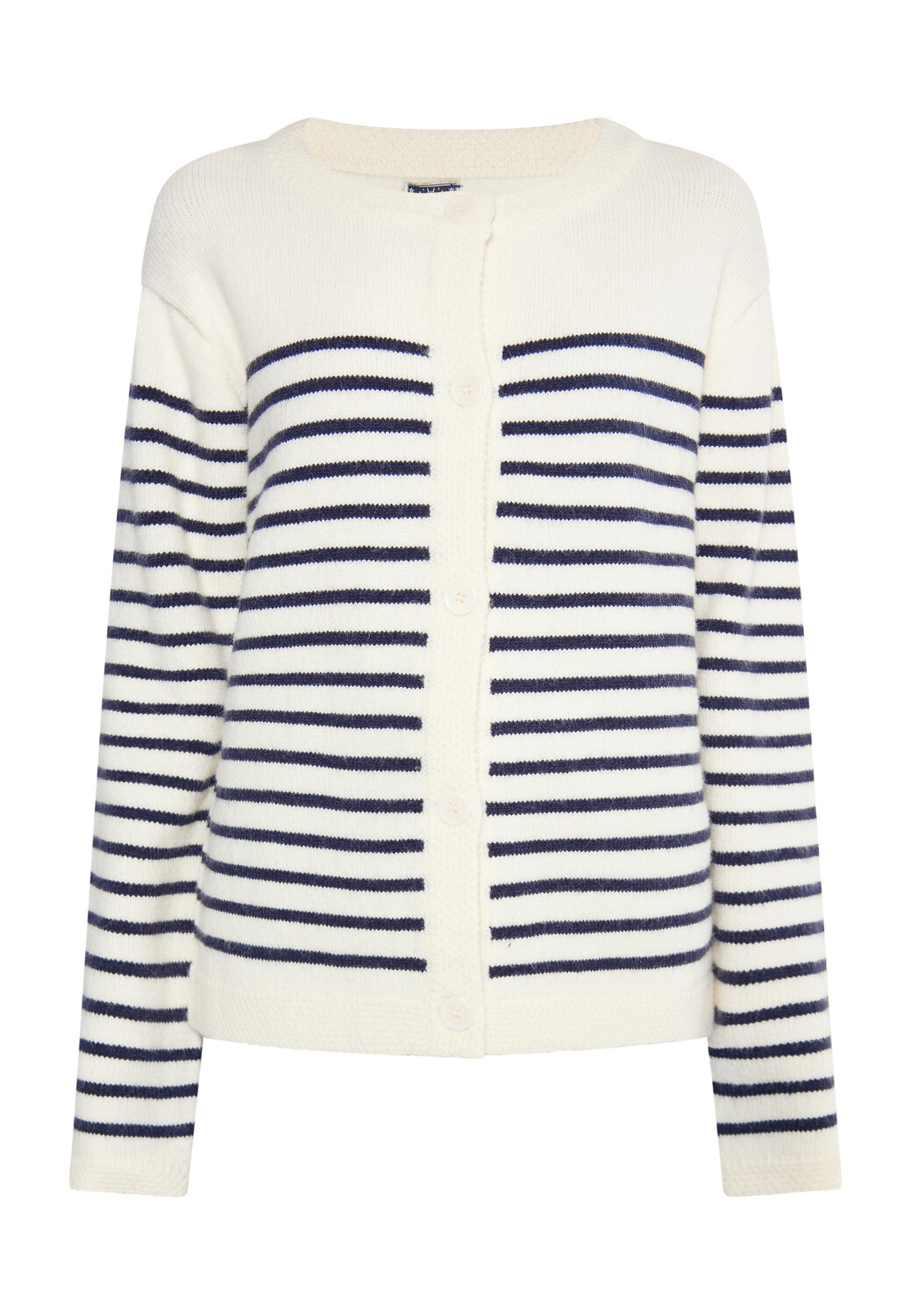 

Толстовка DreiMaster Strickjacke, цвет Wollweiss Marine