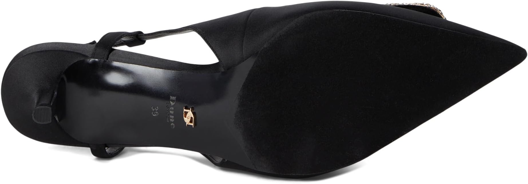 Туфли Dune London Centrepiece, цвет Black Satin — фото 3