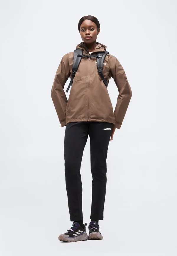 Куртка xperior 2 layer goretex hardshell Adidas Terrex, Earth Strata — фото 2