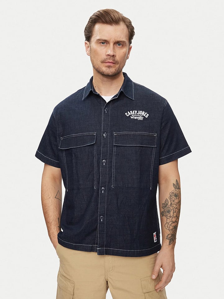 

Рубашка Wrangler, темно-синий