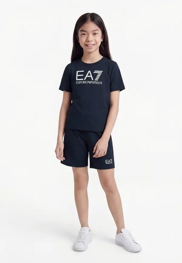 Футболка унисекс с принтом Ea7 Emporio Armani, Blue