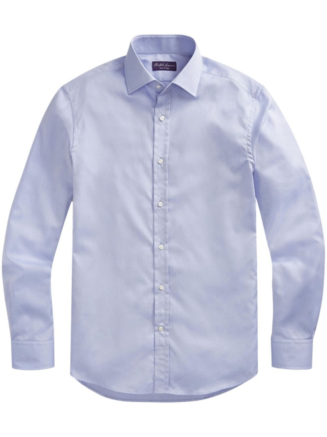 

Хлопковая рубашка Ralph Lauren Purple Label, синий